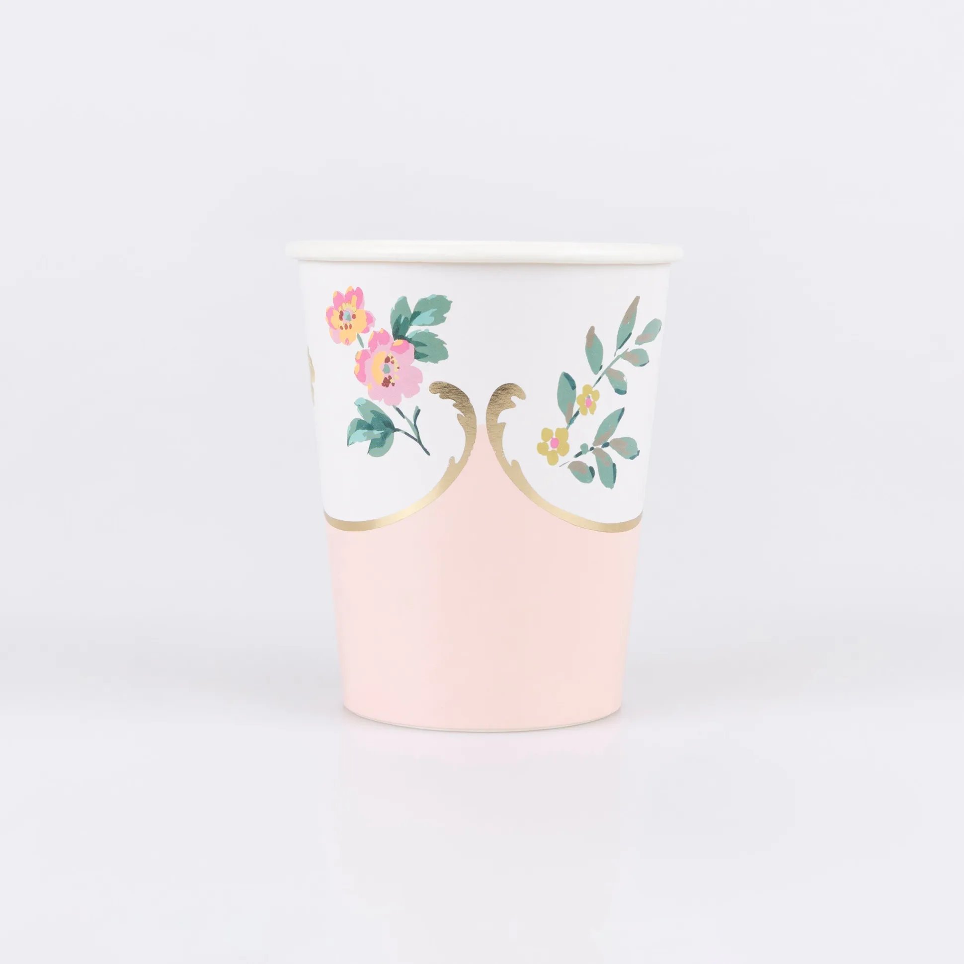 Rococo Posy Cups, Set of 8