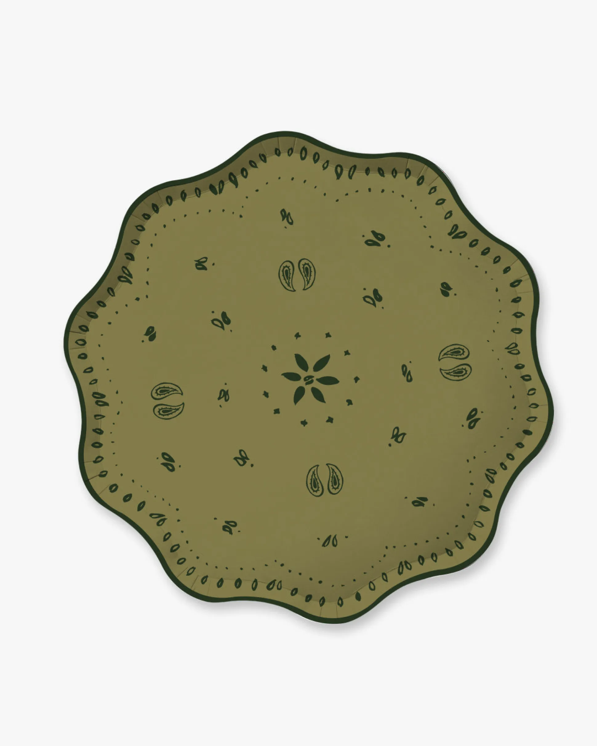 Rodeo Dinner Plate Set - set of 12