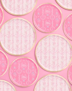 Romance Plates - 32 paper plates, 2 sizes