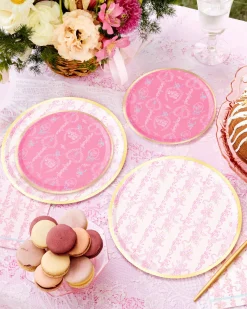 Romance Plates - 32 paper plates, 2 sizes
