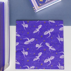 Romantasy Dragon Themed Large Napkins