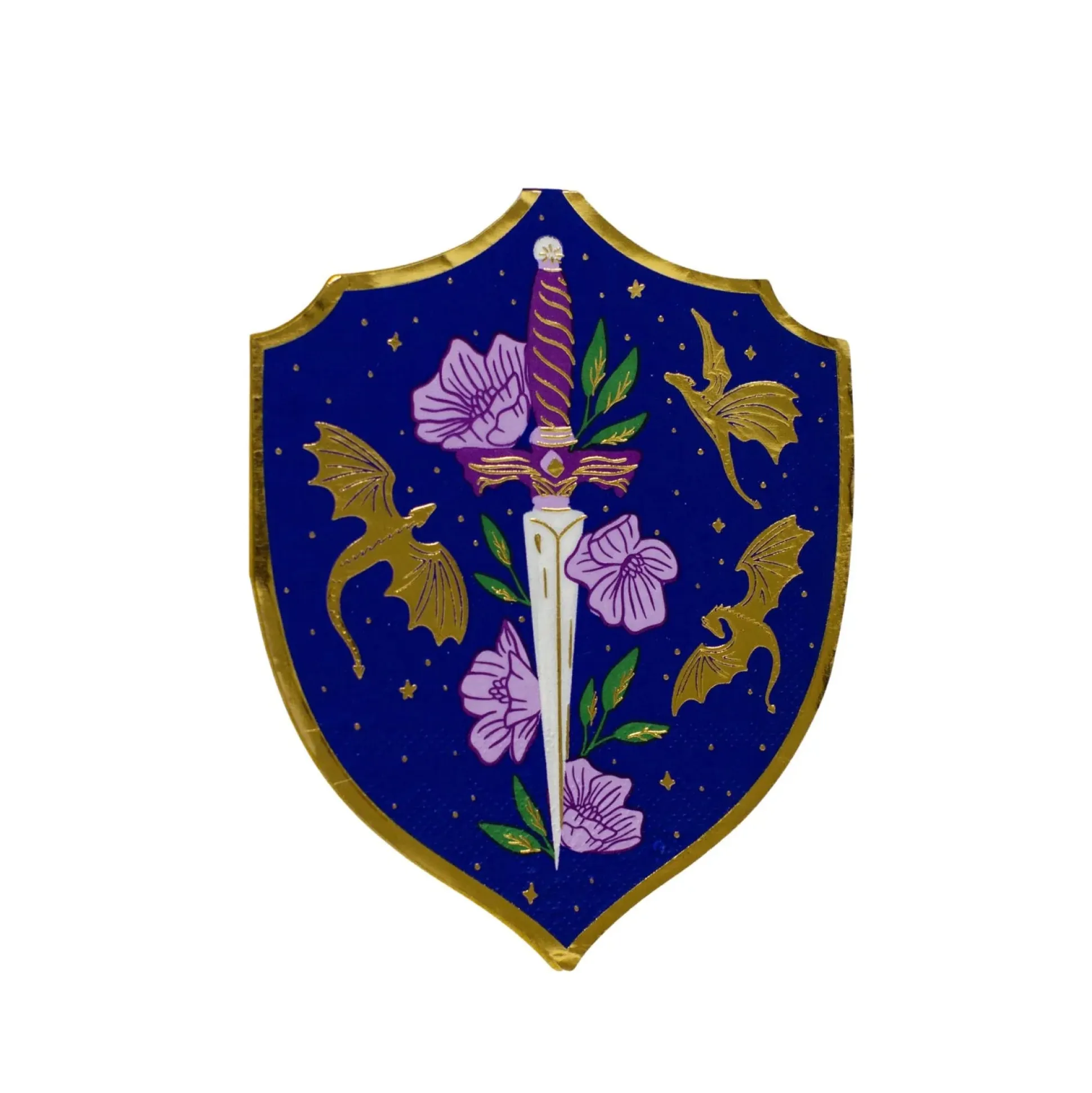 Romantasy Shield & Dagger Large Napkins