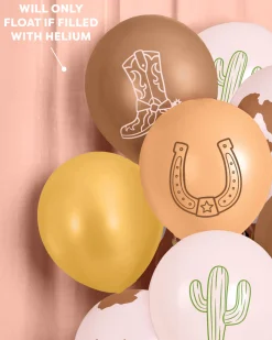 Saddle Up Balloons, Pack of 25