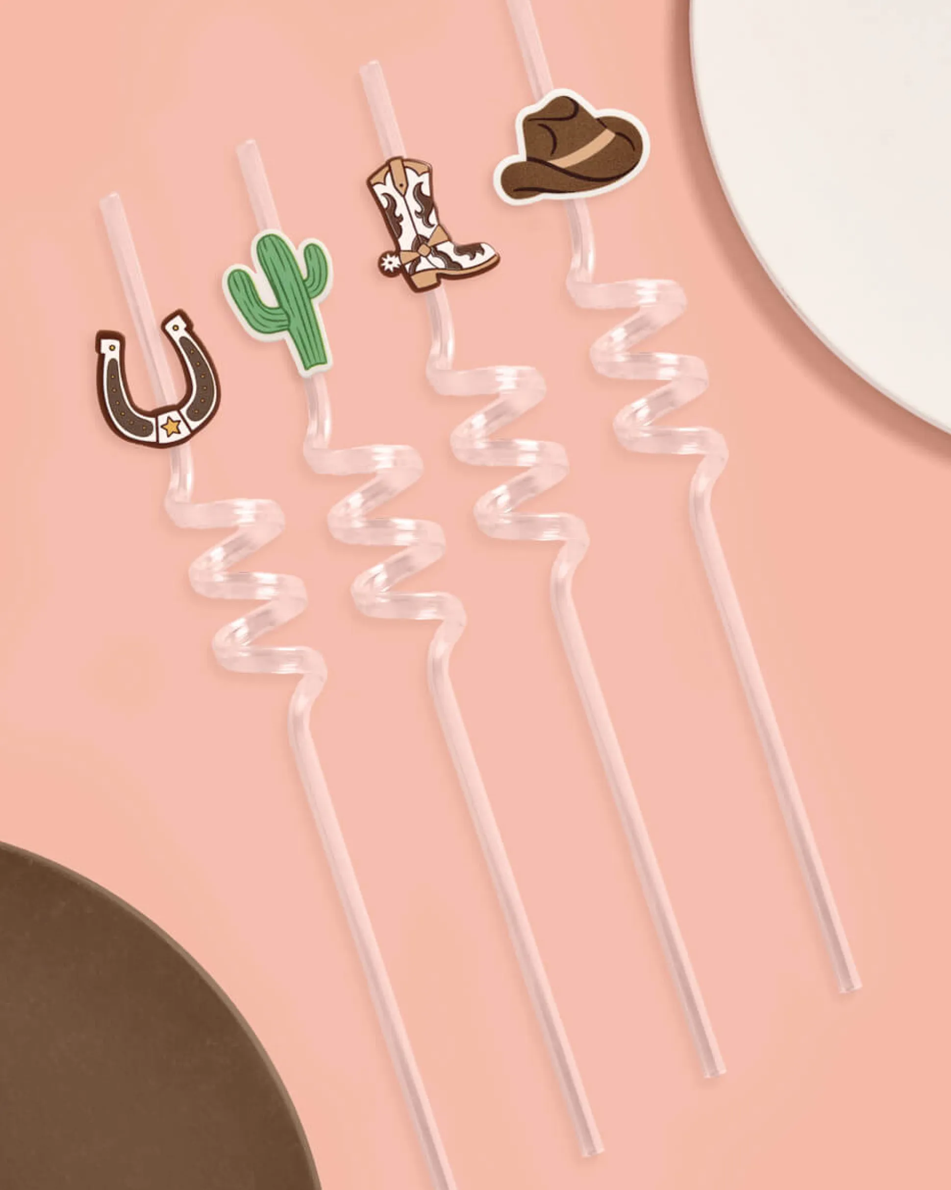Saddle Up Straws, Pack of 26