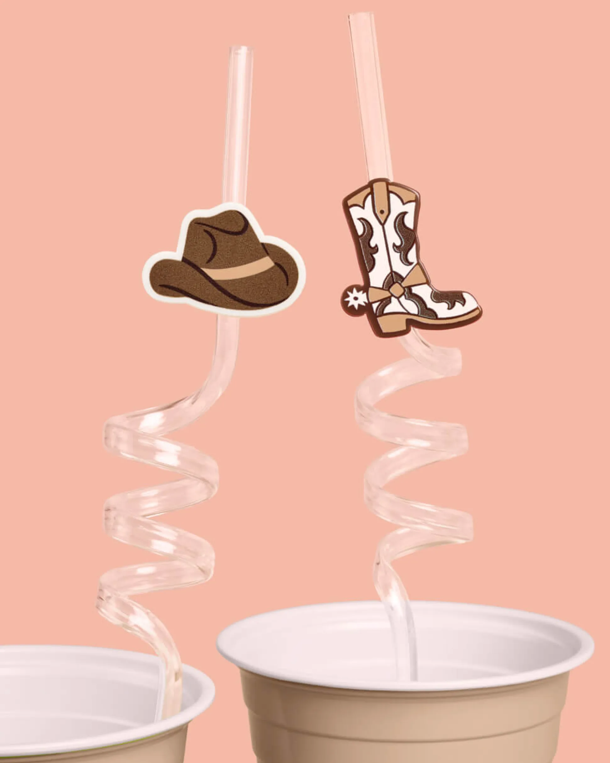 Saddle Up Straws, Pack of 26