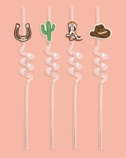 Saddle Up Straws, Pack of 26