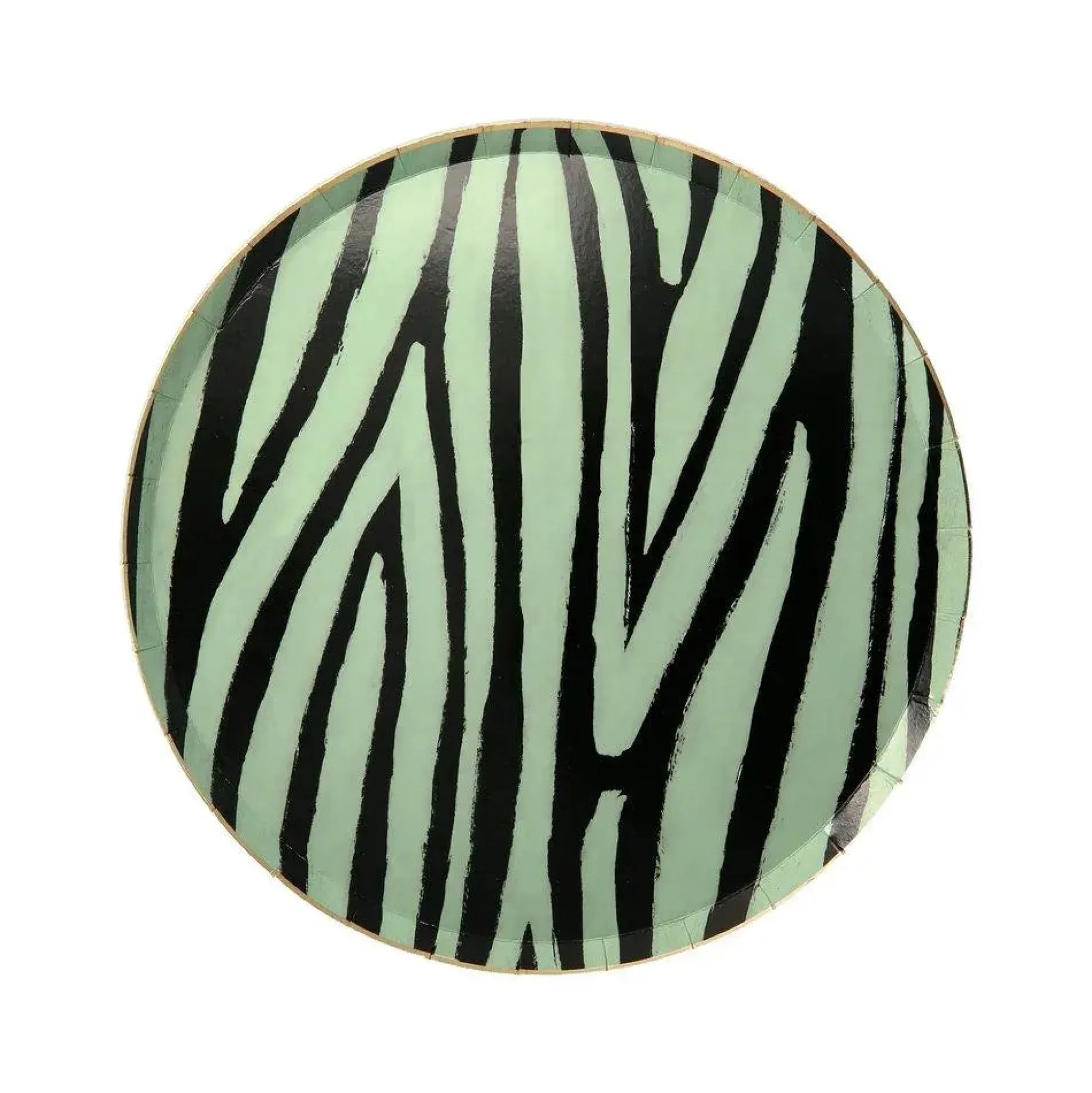 Safari Animal Print Side Plates, Pack of 8