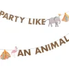 Safari Animals Large Garland