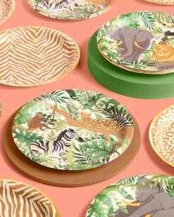 Safari Plates - 24 paper plates