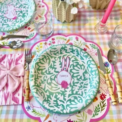 Sage Paper Plates, Set of 8