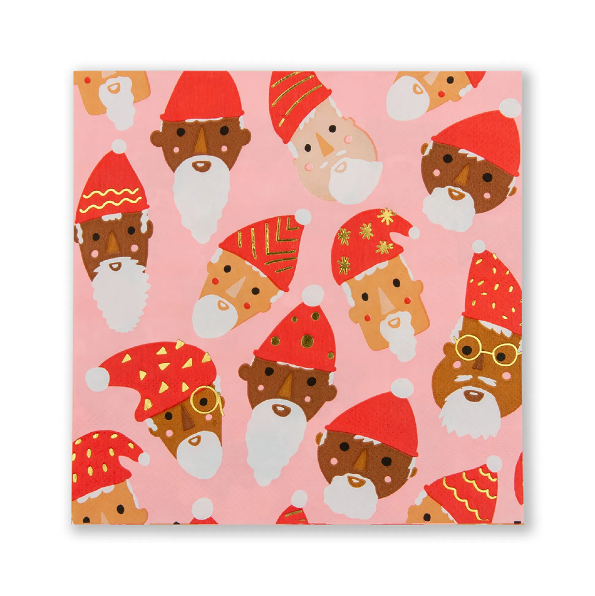 Santa Squad Large Napkins, Pack of 16