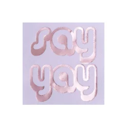 Say Yay Witty Cocktail Napkins, Pack of 20