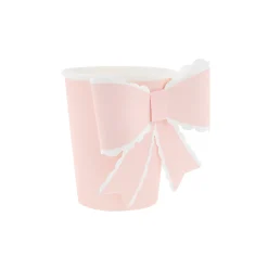 Scalloped Bow Cups, Set of 8