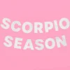 Scorpio Season Banner - Silver Glitter Banner