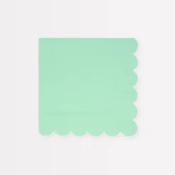 Sea Foam Green Small Napkins, Pack of 16