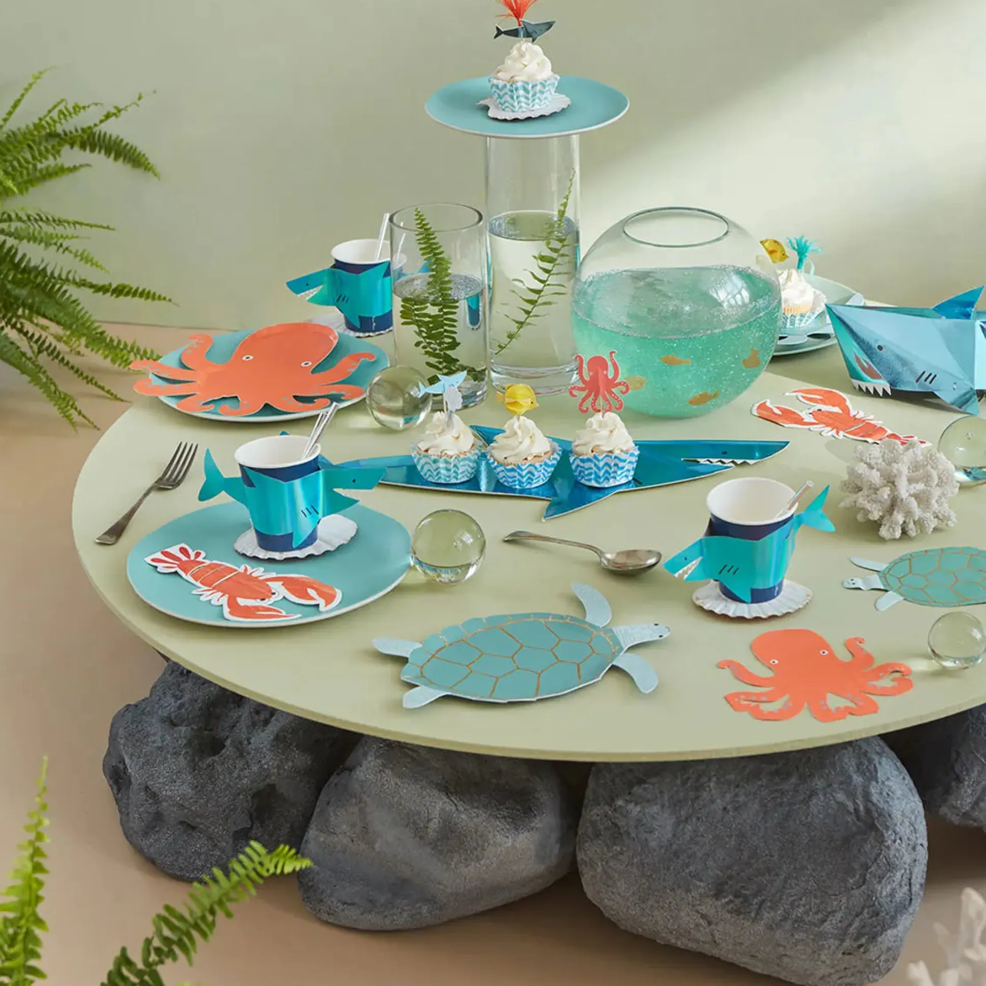 Shark Cups, Pack of 8