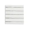 Silver Frenchie Striped Petite Napkins, Pack of 16