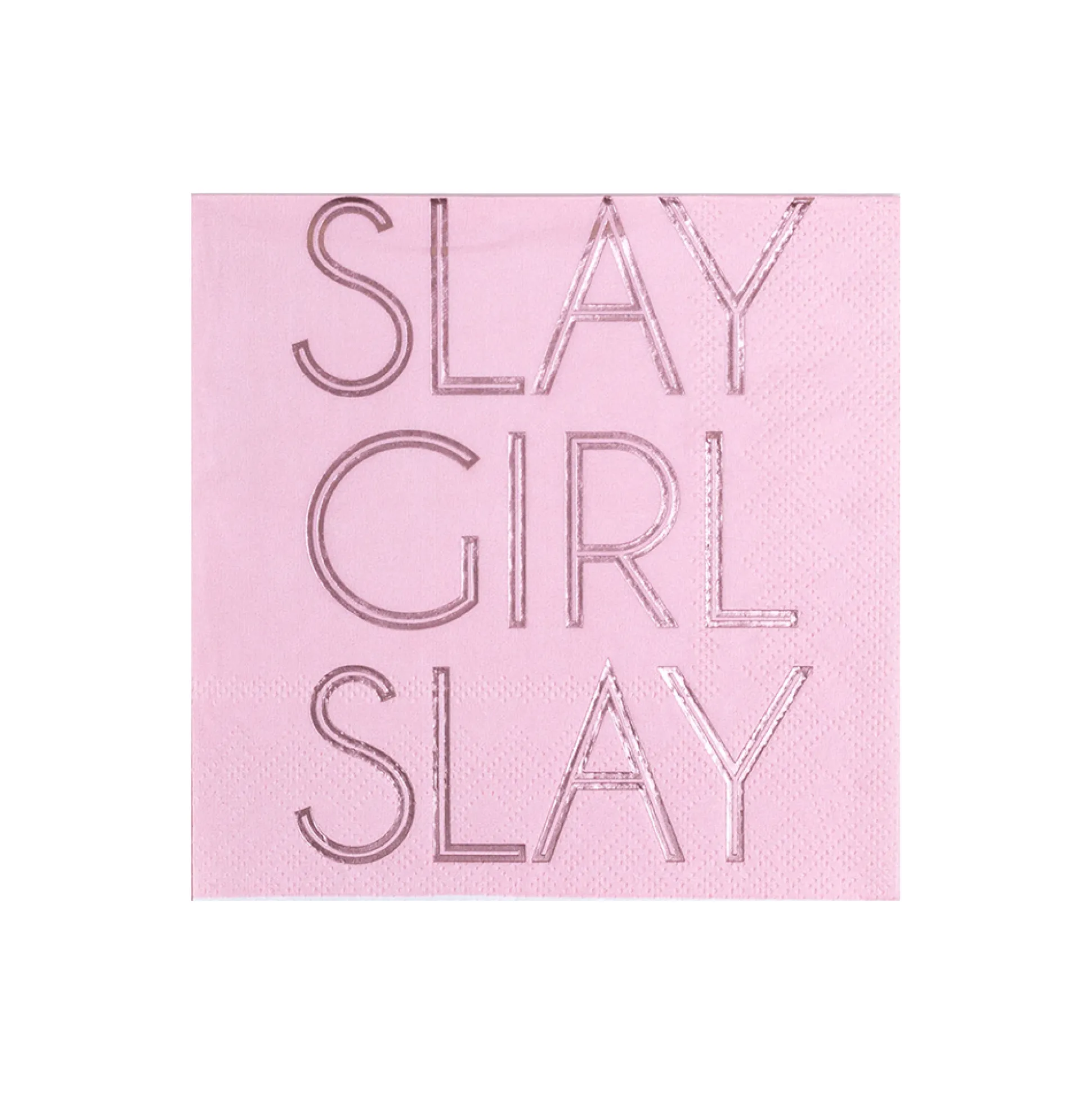 Slay Girl Slay Witty Cocktail Napkins, Pack of 20