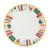 Smarty Pants Bookshelf Large Plates, Pack of 8