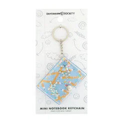 Smarty Pants Notebook Keychain, Blue