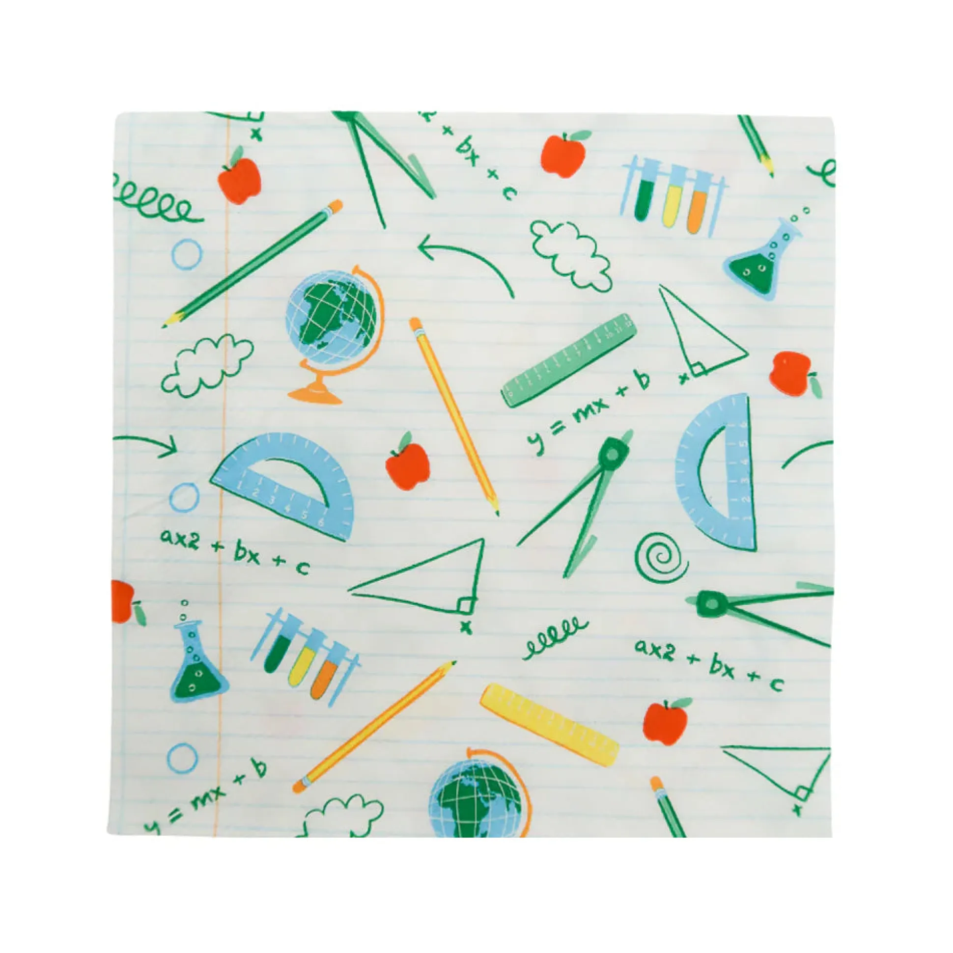 Smarty Pants Subject Large Napkins, Pack of 16