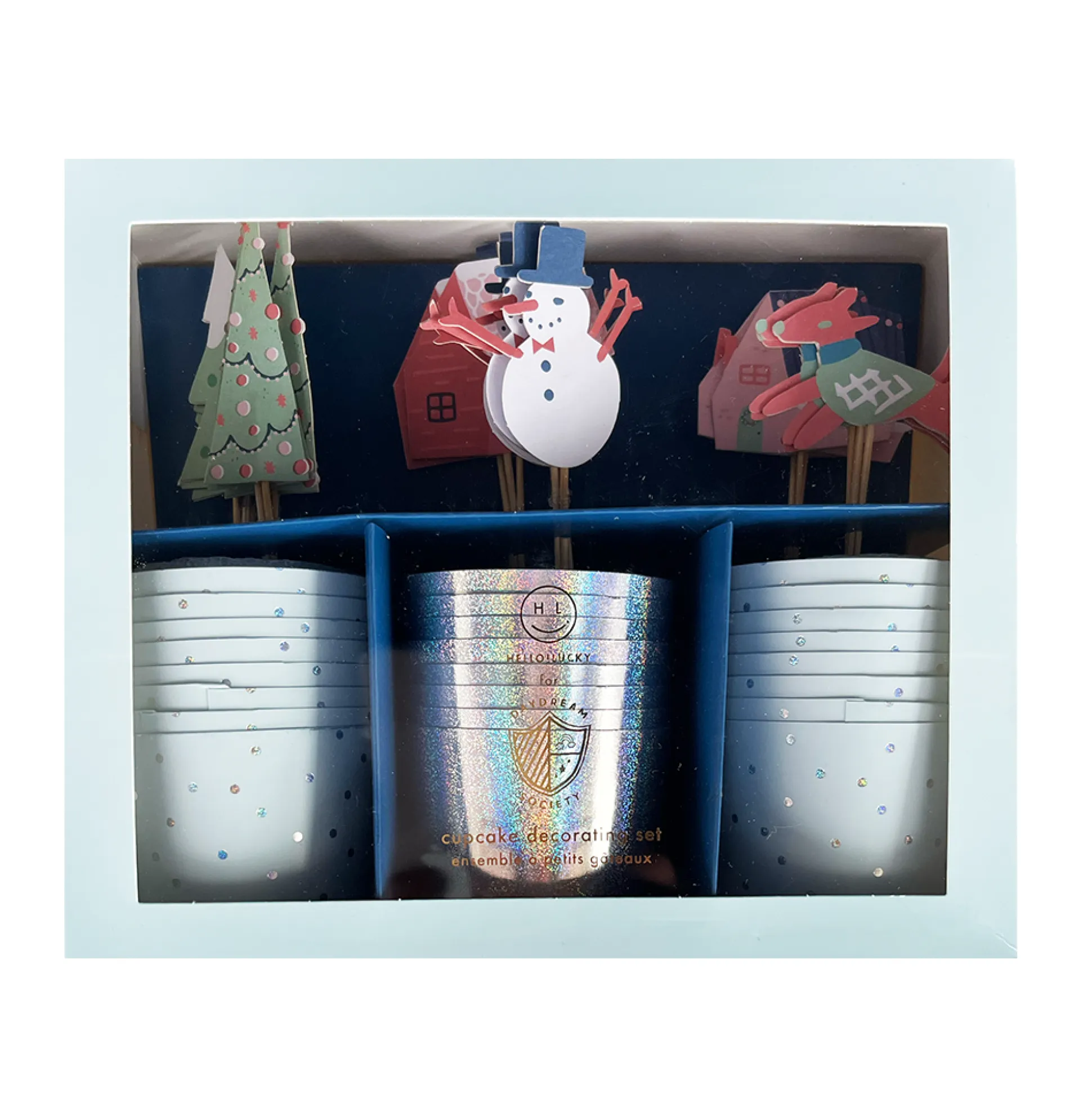 Snow Day Cupcake Decorating Set