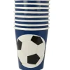 Soccer Cups, Pack of 8