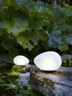 Solar Glass Pebble, Set of 3