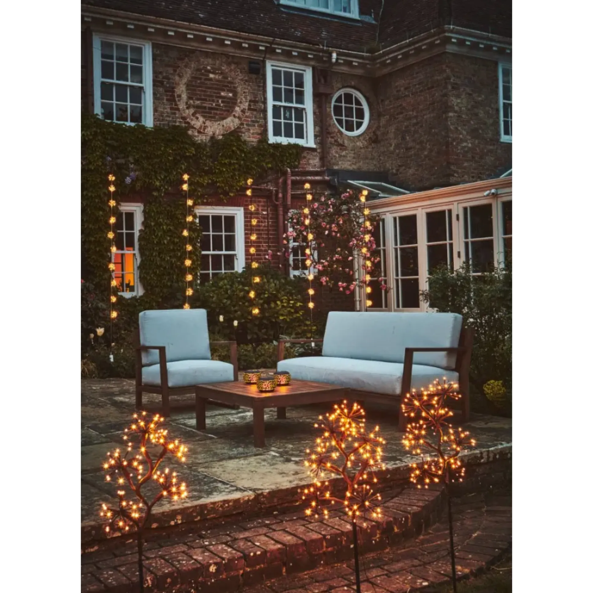 Solar Starburst Branch, Set of 3