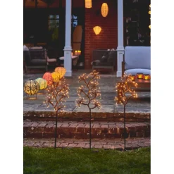 Solar Starburst Branch, Set of 3