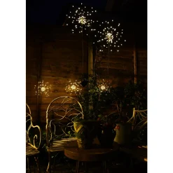 Solar Starburst Stake Light, Set of 3