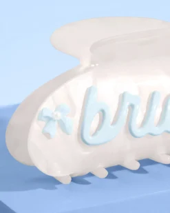 Something Blue Clip - Pearl Acrylic Claw Clip