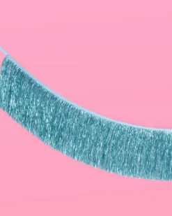 Something Blue Fringe - Blue Foil Banner