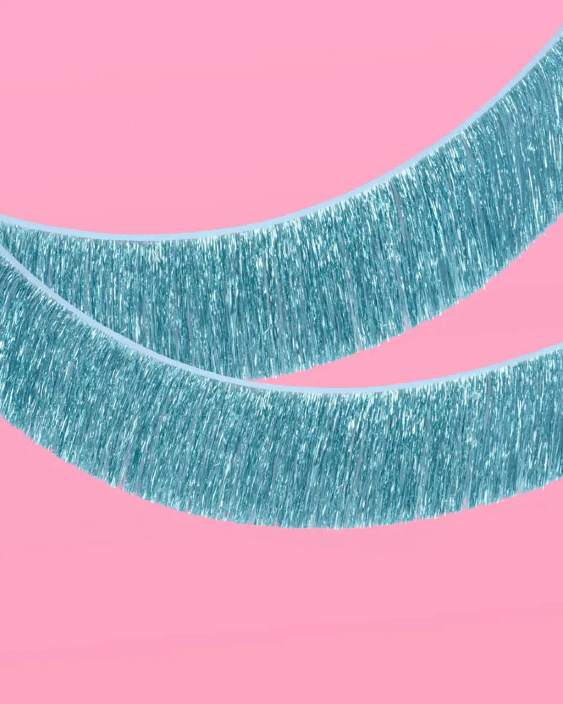 Something Blue Fringe - Blue Foil Banner