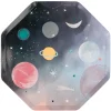 Space Dinner Plates, Pack of 8