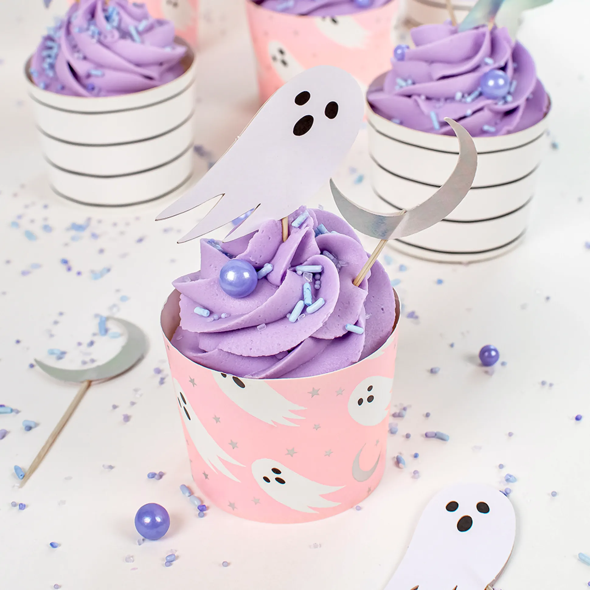 Spooked Cupcake Decorating Set, Set of 24