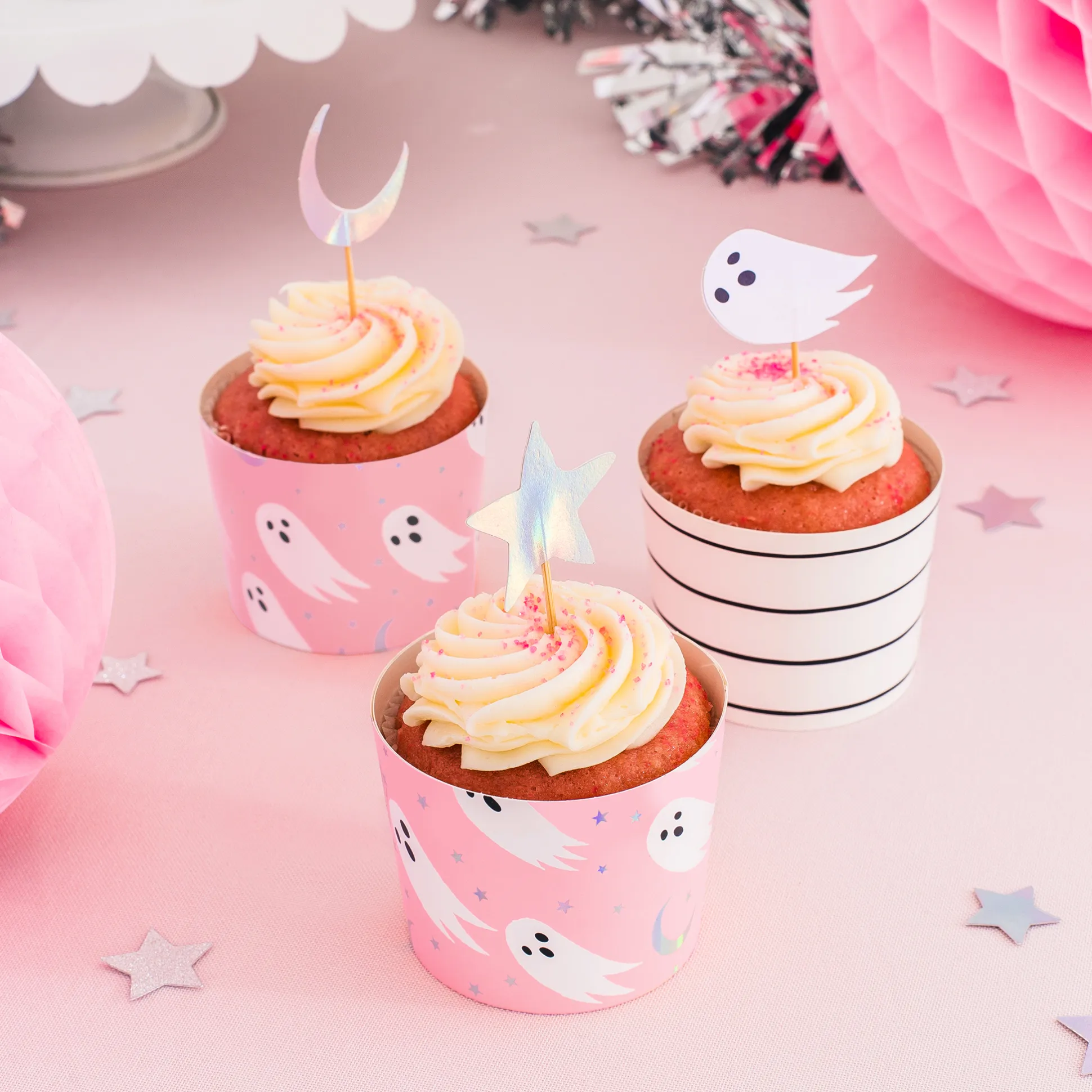 Spooked Cupcake Decorating Set, Set of 24