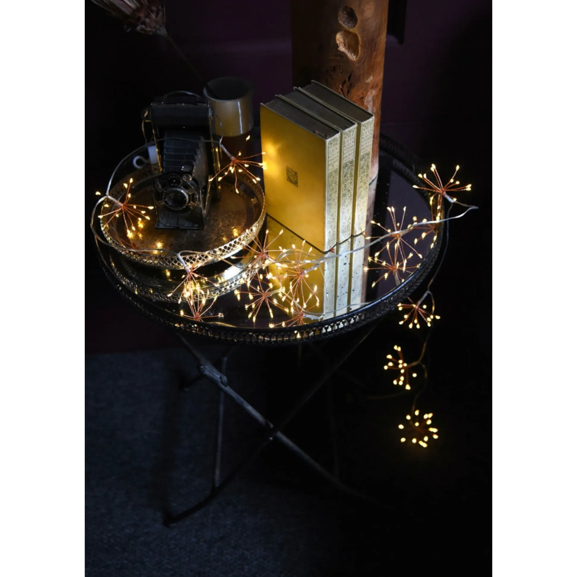 Starburst Chain Lights, Battery Operated, Set of 3