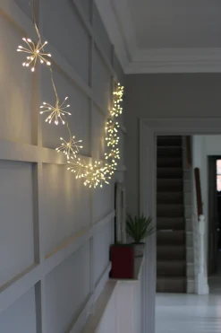 Starburst Chain Lights, Plug In, Set of 3