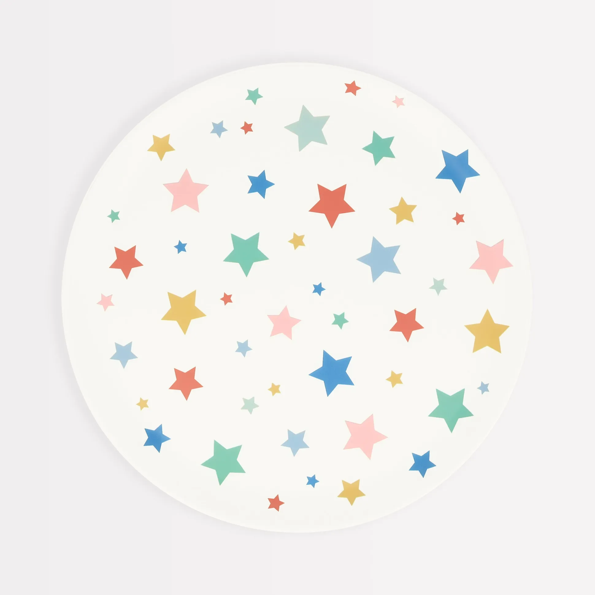 Star Pattern Recycled Plastic Small Plates