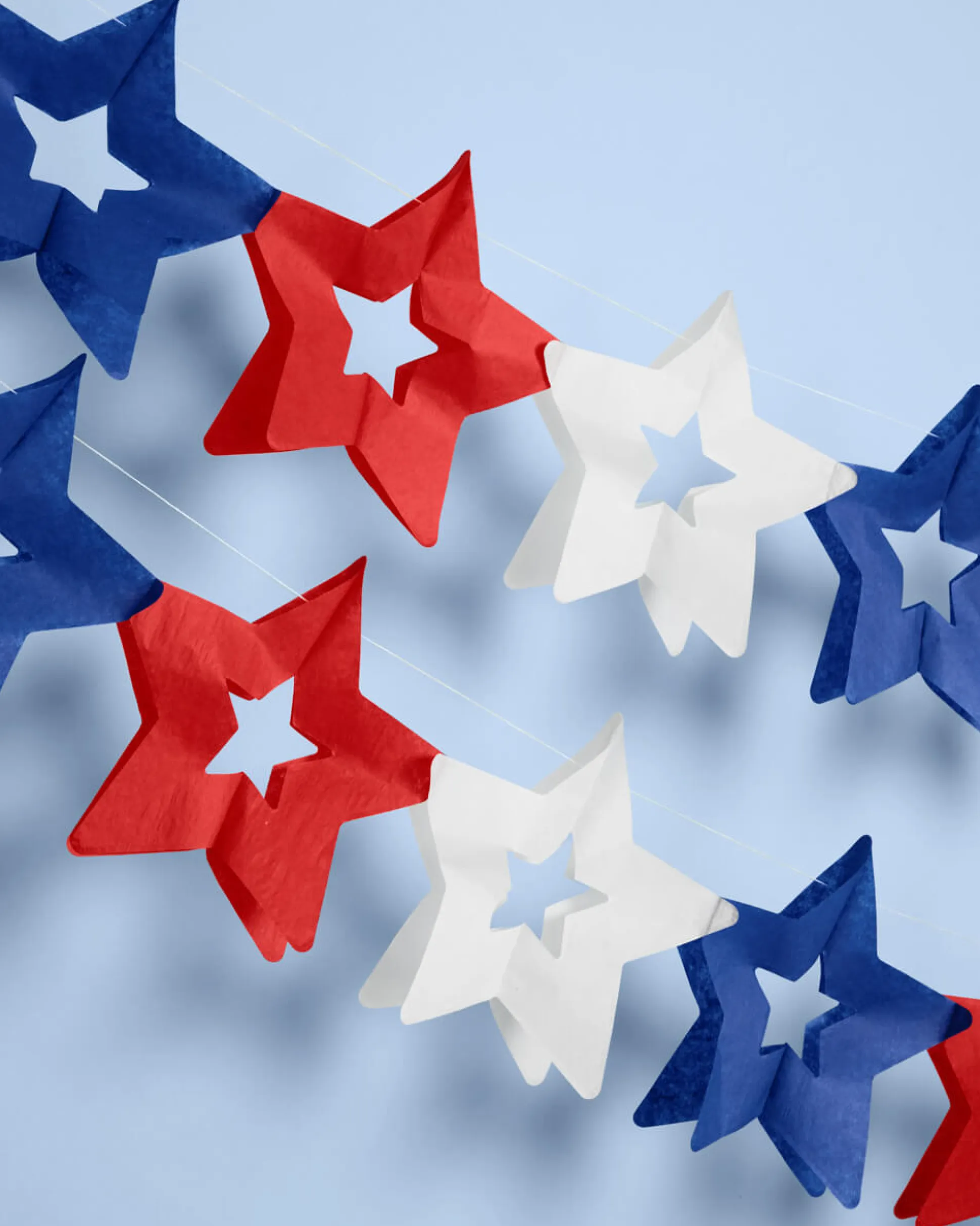 Star Spangled Banner - set of 2 paper banners