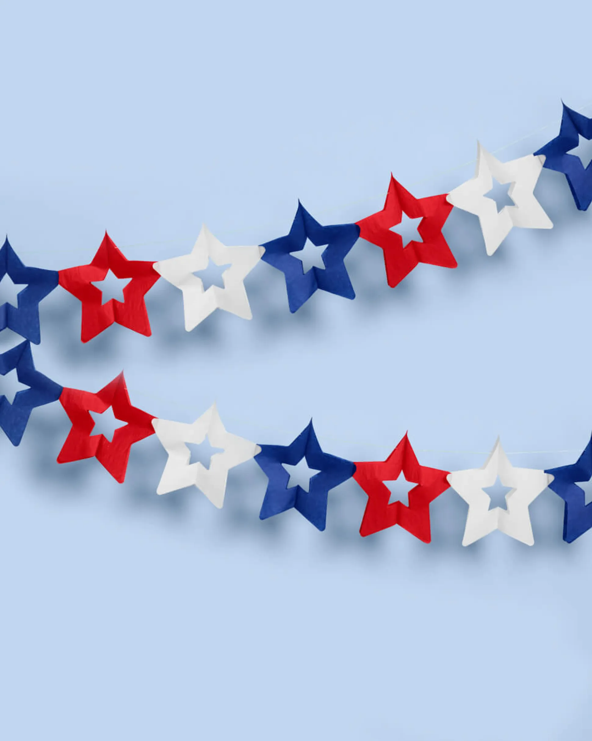 Star Spangled Banner - set of 2 paper banners