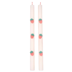 Strawberry Table Candles