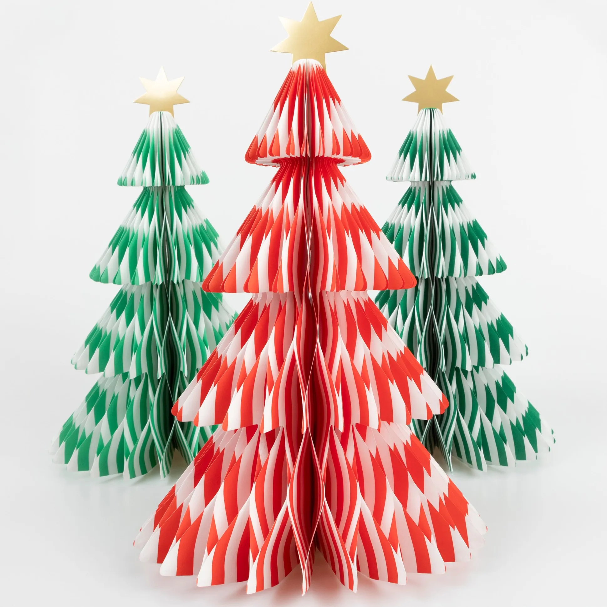 Stripe 3D Paper Trees