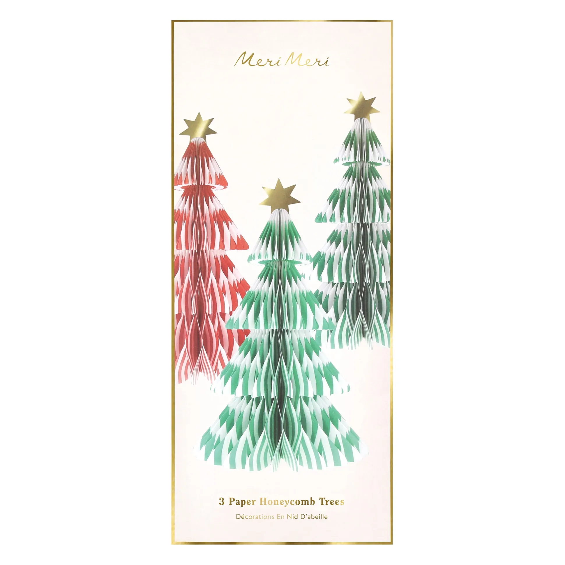 Stripe 3D Paper Trees