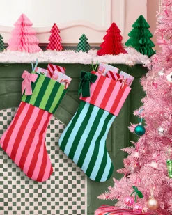 Striped Stocking Set - 2 pieces