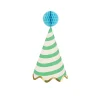 Stripe Party Hats, Pack of 8