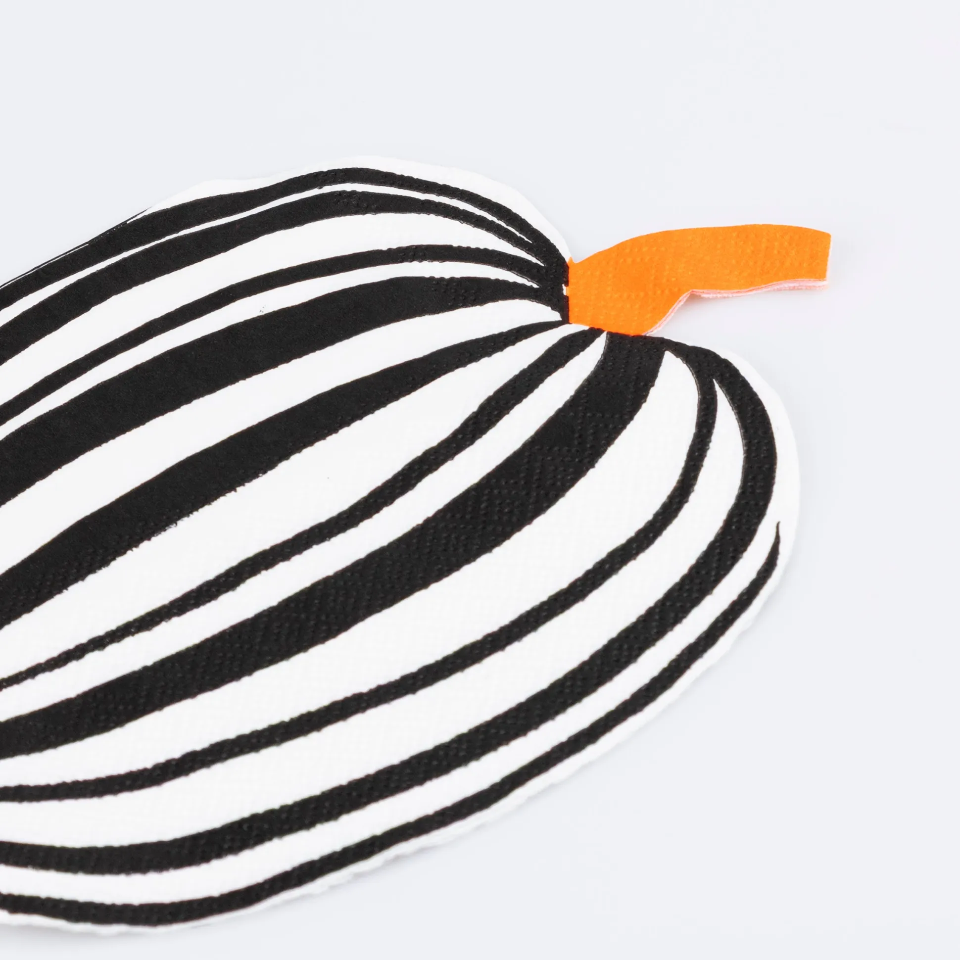 Stripe Pumpkin Napkins, Pack of 16