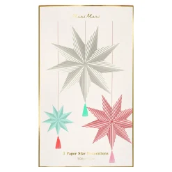 Stripe Star Decorations