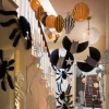 Stripy Halloween Lanterns (x 3)